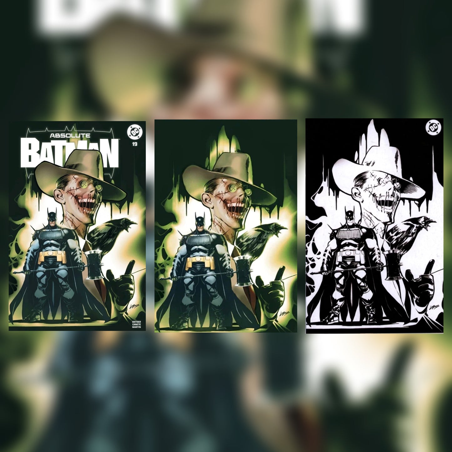 ABSOLUTE BATMAN #19 – PABLO VILLALOBOS EXCLUSIVE VARIANT