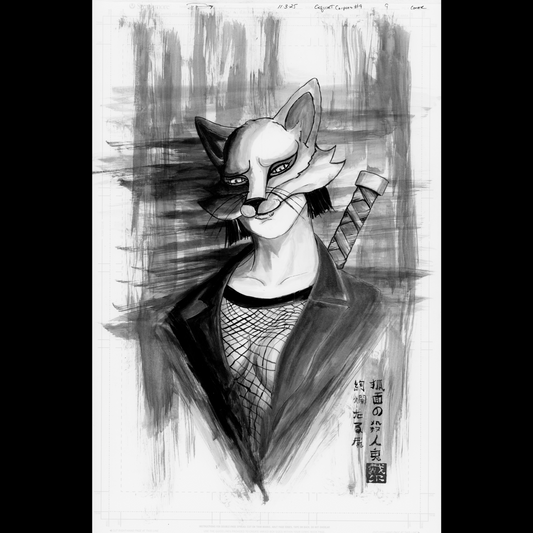 EXQUISITE CORPSES #9 — ORIGINAL COVER ART BY DALE ALTMANN