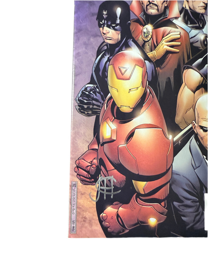 New Avengers Illuminati #1 VF - Signed by Jim Cheung