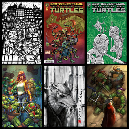 TEENAGE MUTANT NINJA TURTLES #20: 300TH ISSUE SPECIAL – RATIO VARIANTS