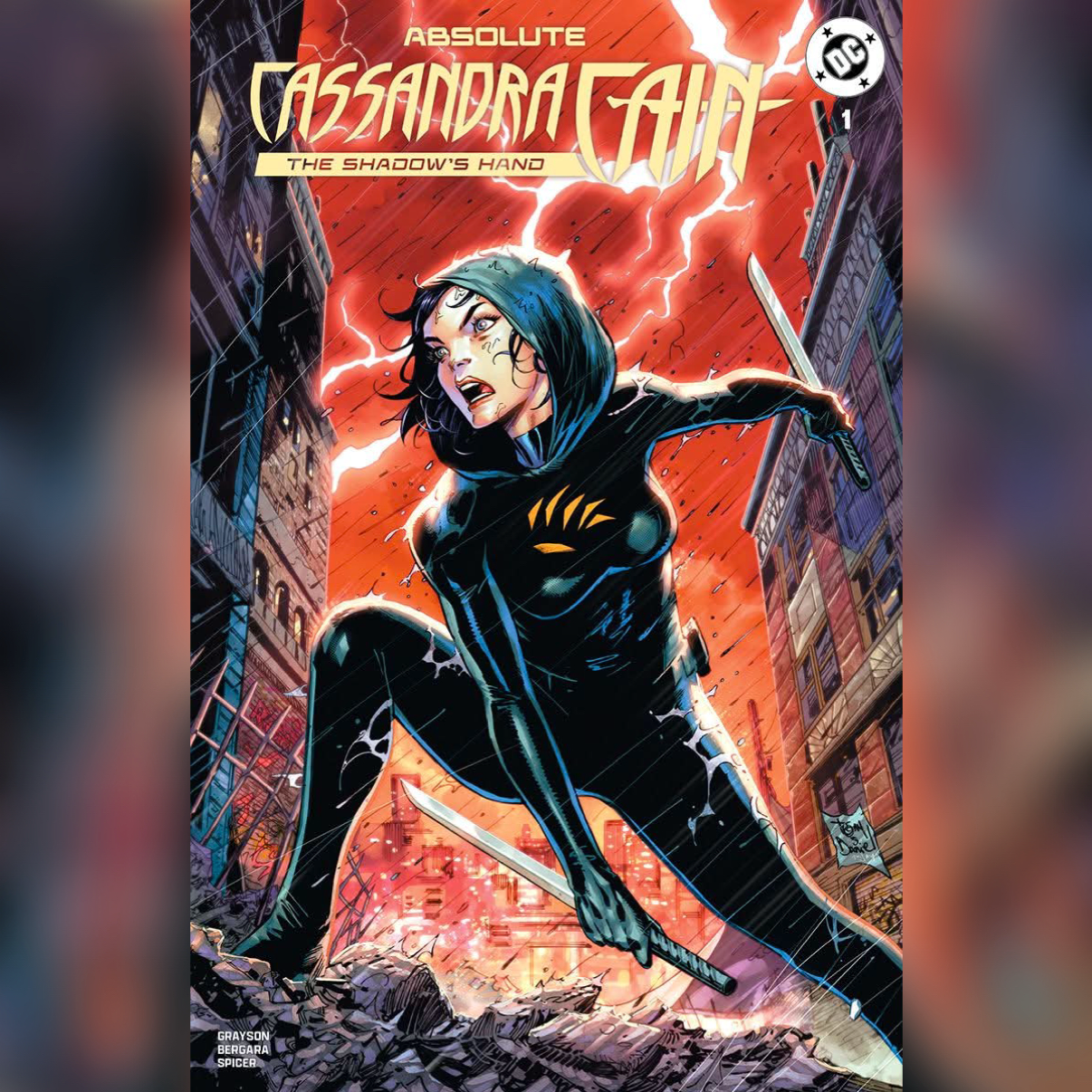 ABSOLUTE CASSANDRA CAIN: THE SHADOW'S HAND #1 – TONY DANIEL NYCC EXCLUSIVE