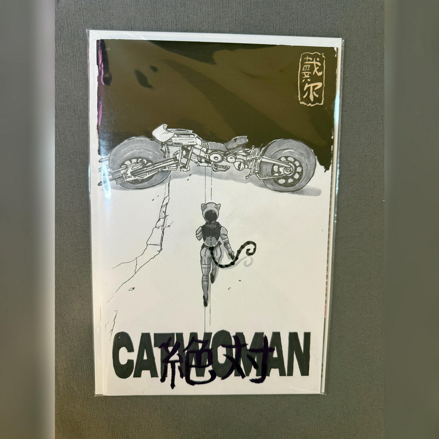 ABSOLUTE BATMAN #13 – DALE ALTMANN GILDED SKETCH