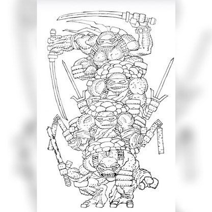 TEENAGE MUTANT NINJA TURTLES #20: 300TH ISSUE SPECIAL – RATIO VARIANTS