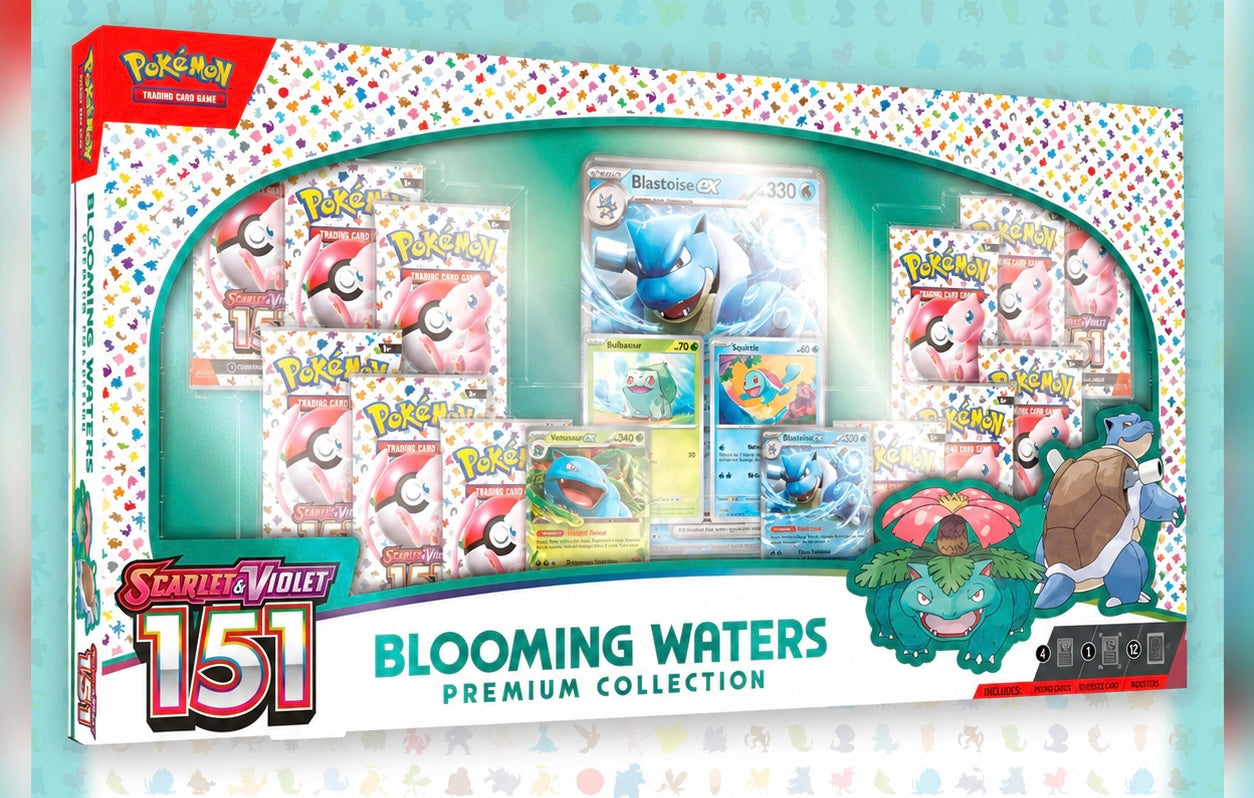 POKÉMON SCARLET & VIOLET 151 – BLOOMING WATERS PREMIUM COLLECTION