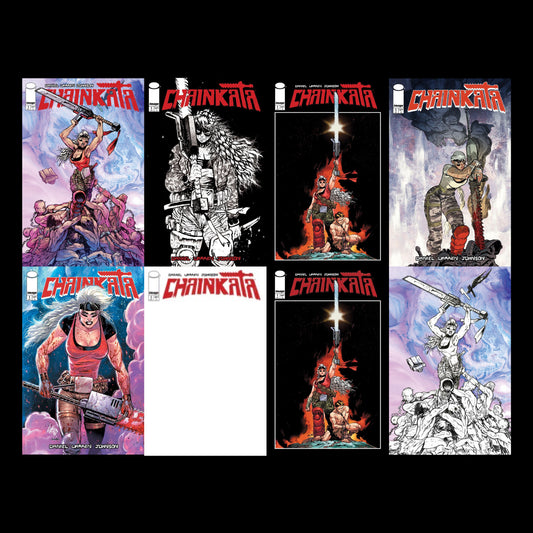 CHAINKATA #1 – COMPLETE 8-COVER SET (IMAGE COMICS)