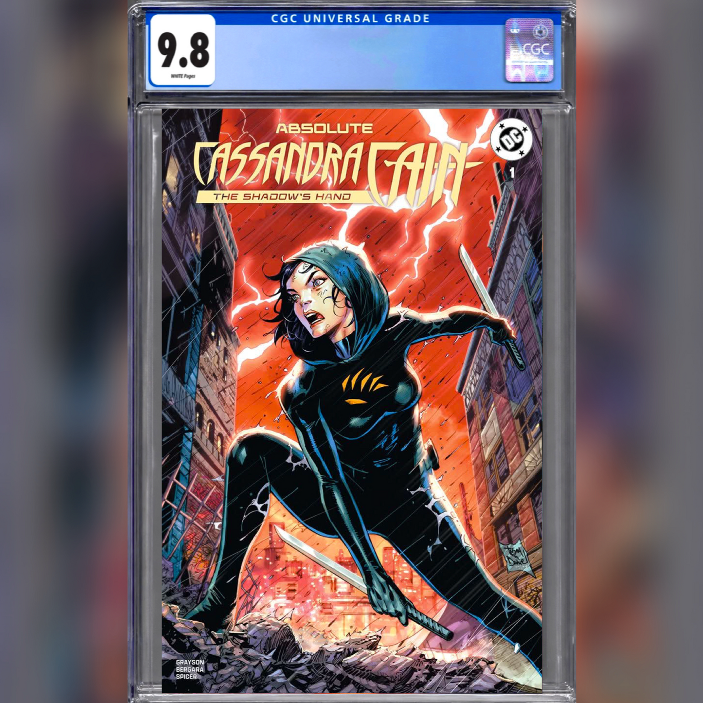 ABSOLUTE CASSANDRA CAIN: THE SHADOW'S HAND #1 – TONY DANIEL NYCC EXCLUSIVE